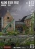RT-Diorama 35308 Diorama Base: Marne River Port WWI 1/35